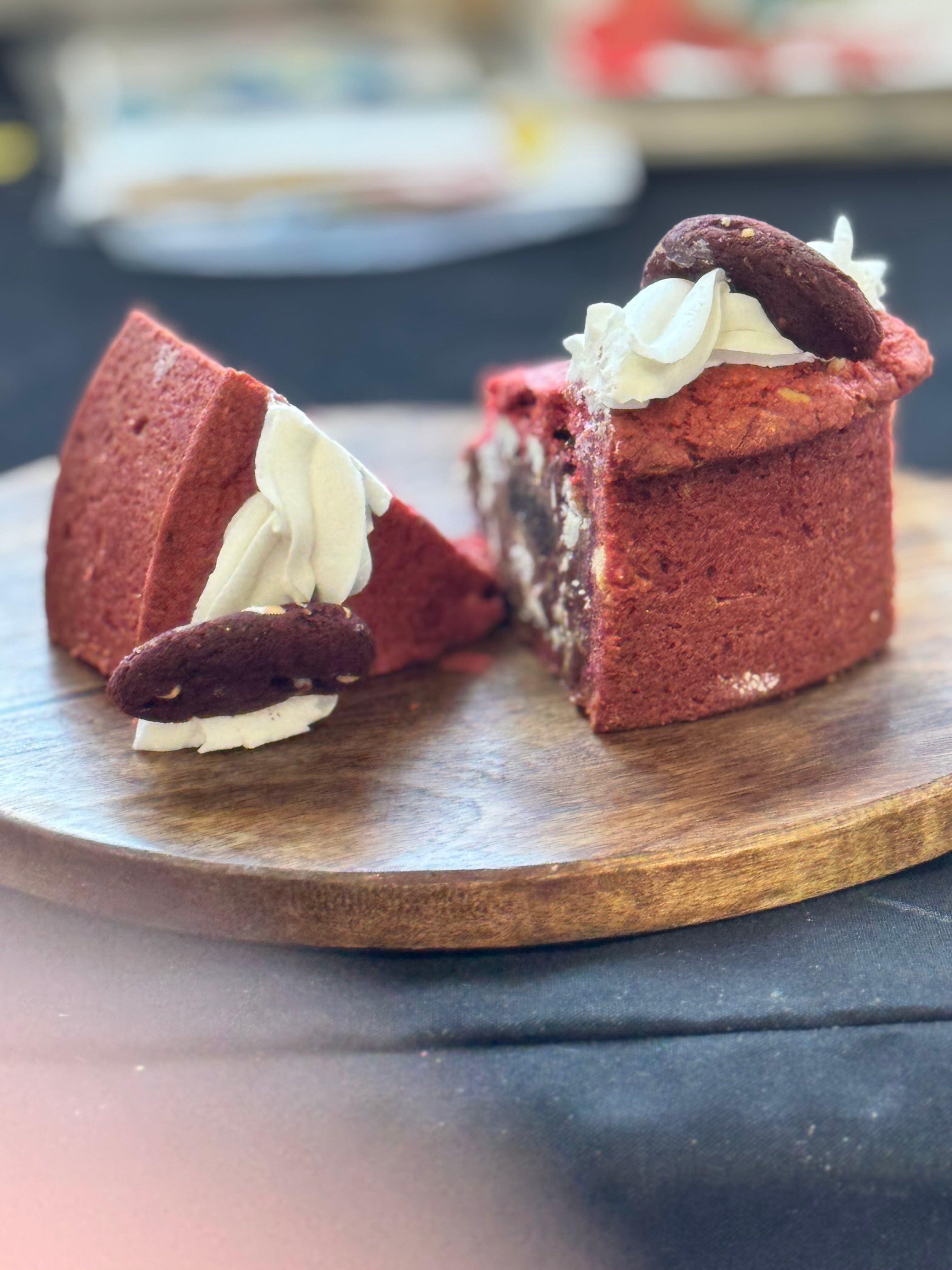 Red Velvet Dream Cookie Pie