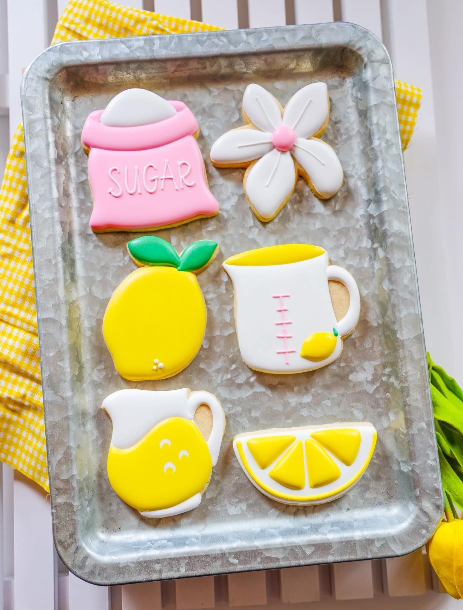 8/12/2026 6PM Lemonade Stand Cookie Decorating Class @ The Painted Butterfly